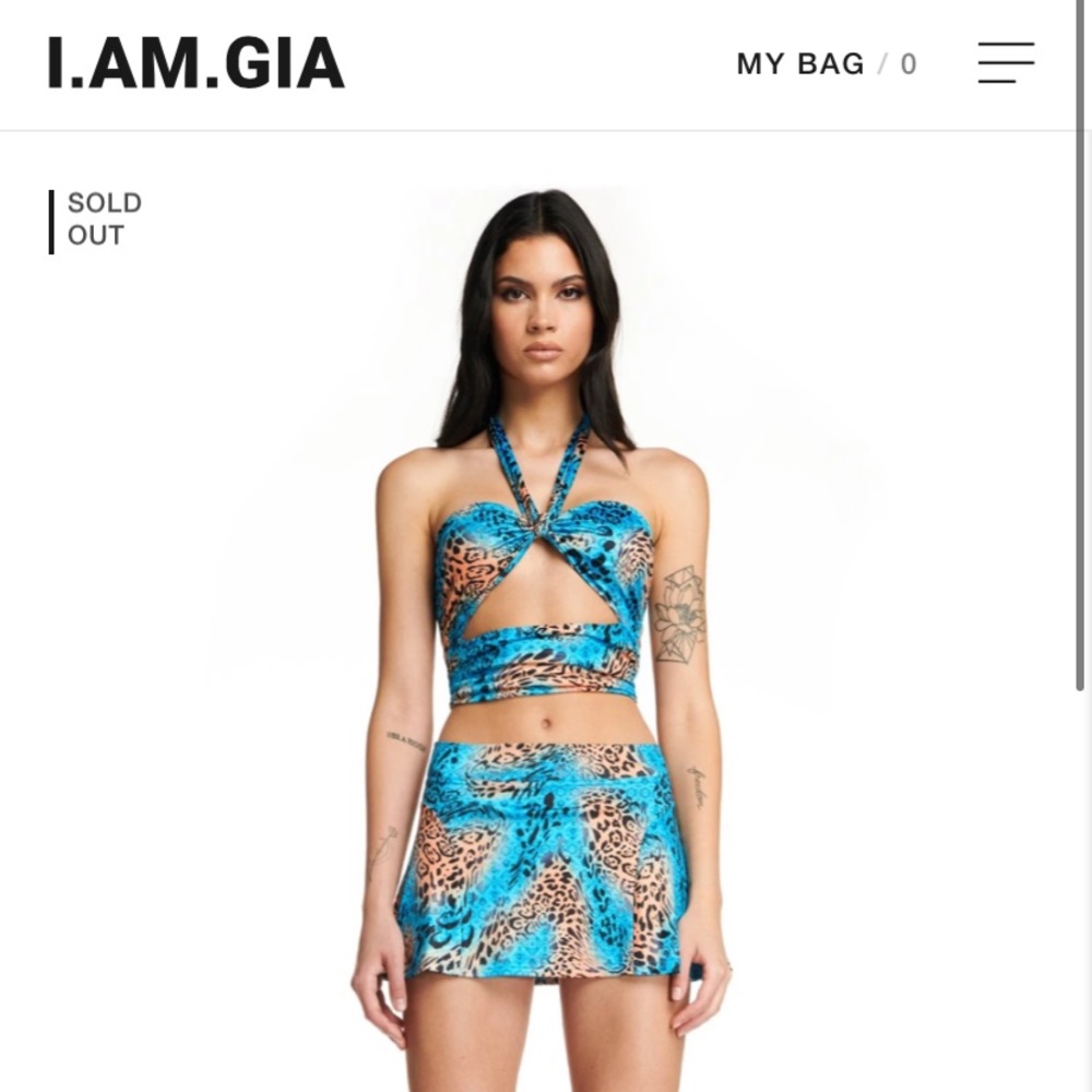 I Am Gia Isabella top dupe